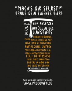 "Wasser, Malz und Hopfen" - Braue dein eigenes Bier! @ ProCoVita e.V. | Raschau-Markersbach | Sachsen | Deutschland